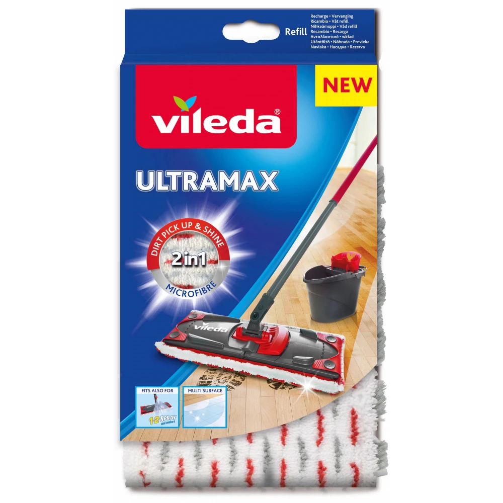 VILEDA UltraMat 2in1 TURBO mop set black / red - - hardware and software reviews, webshop, forum