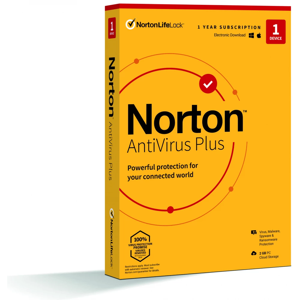 NORTON AntiVirus Plus 2GB 1 user