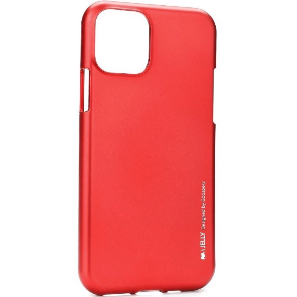 MERCURY MOBIL i-Jelly silikon case matt efekt iPhone 12/12 Pro crvena MERCURY MOBIL i-Jelly silikon case matt efekt iPhone 12/12 Pro crvena