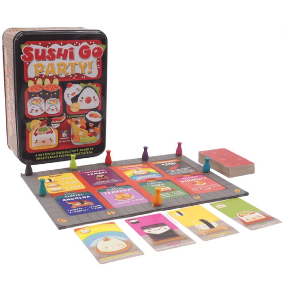 GAMEWRIGHT Sushi Go Party! board game - iPon - hardware and software news,  reviews, webshop, forum