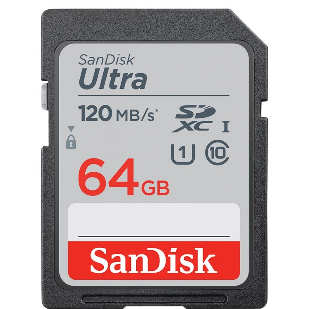 SANDISK Ultra 64GB SDXC 10 MB/s SDSDUN4-064G-GN6IN