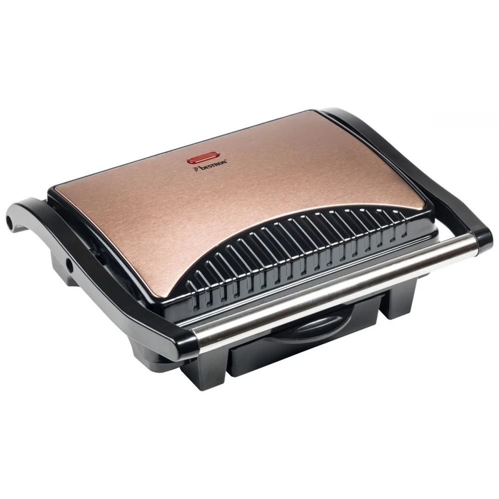 ongeluk Geelachtig Vermomd BESTRON ASW113CO Panini grill 1000W copper / black - iPon - hardware and  software news, reviews, webshop, forum