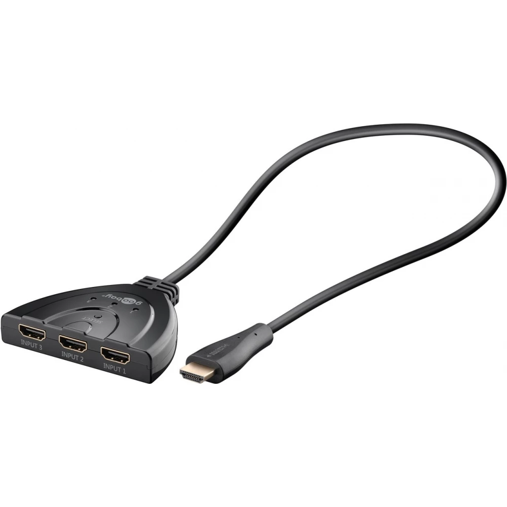flicker essens seng GOOBAY HDMI Splitter Black 8cm 58971 - iPon - hardware and software news,  reviews, webshop, forum