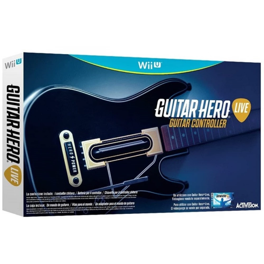 lejesoldat Gravere Tilmeld ACTIVISION Guitar Hero LIVE guitar Wii U - iPon - hardware and software  news, reviews, webshop, forum