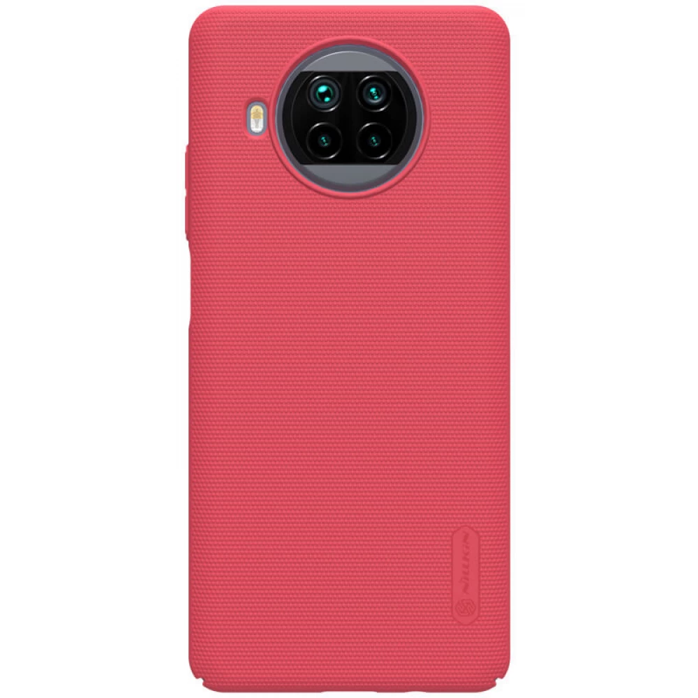 NILLKIN Super Frosted spate toc Xiaomi Mi 10T Lite 5G roșu NILLKIN Super Frosted spate toc Xiaomi Mi 10T Lite 5G roșu