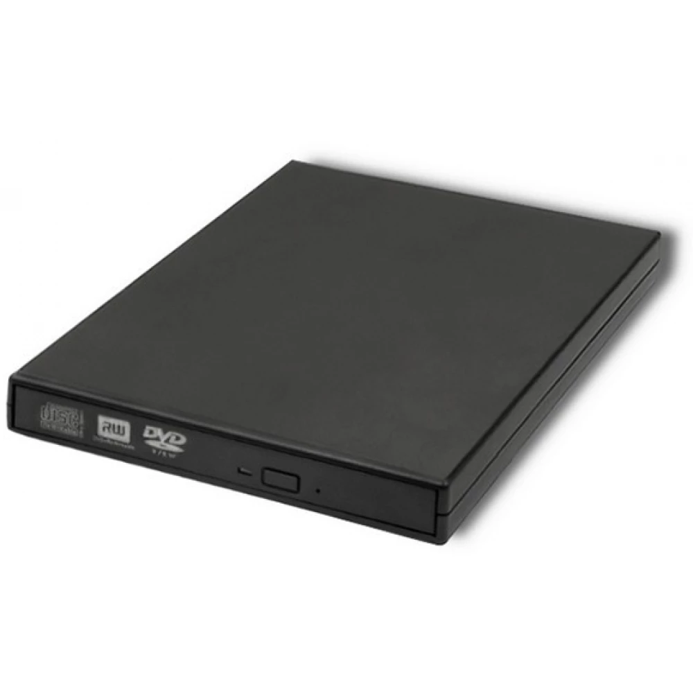QOLTEC 51858 External DVD-RW recorder fekete