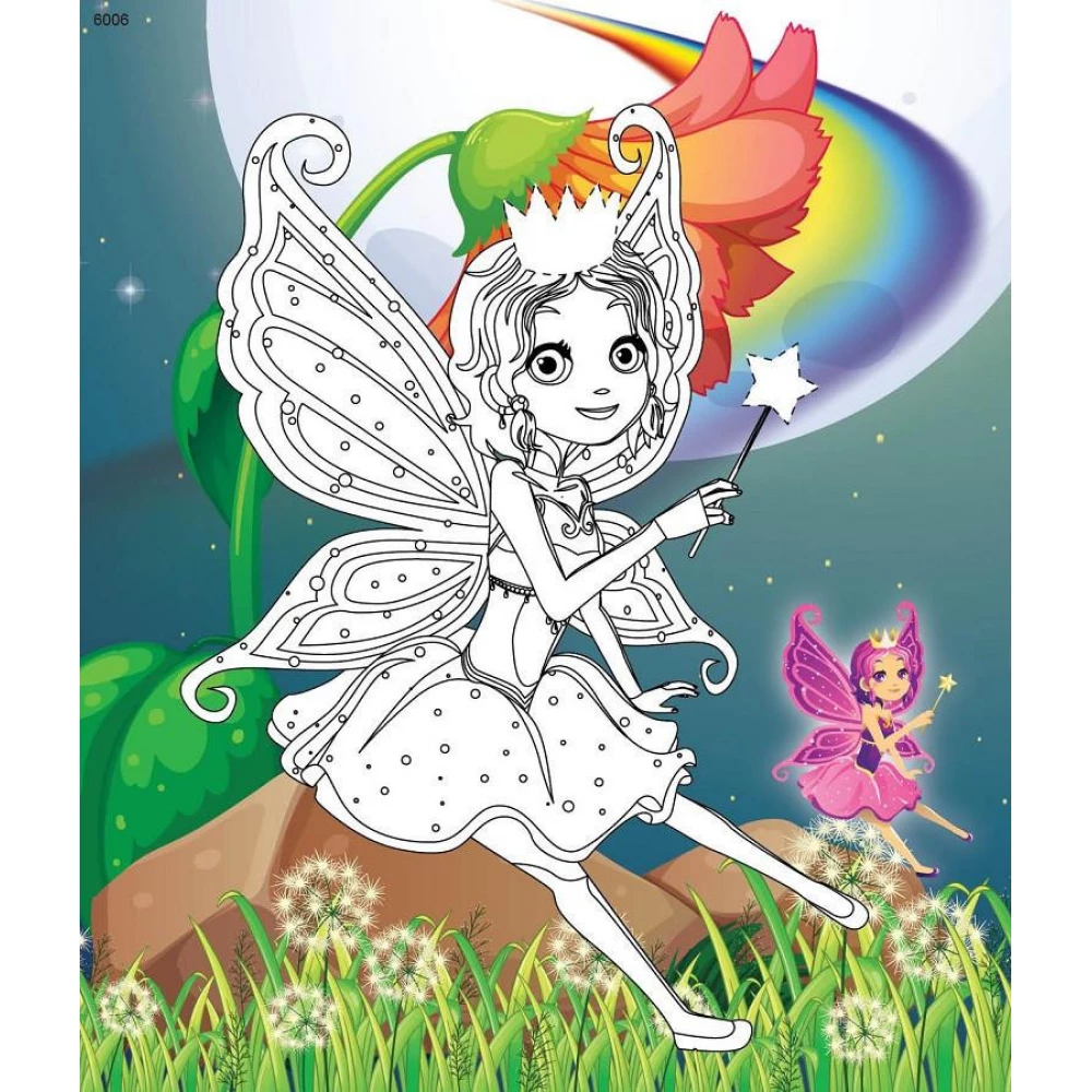 KIDDO BOOKS Színezz! Vágj! Ragassz! fairies world employing booklet - iPon  - hardware and software news, reviews, webshop, forum