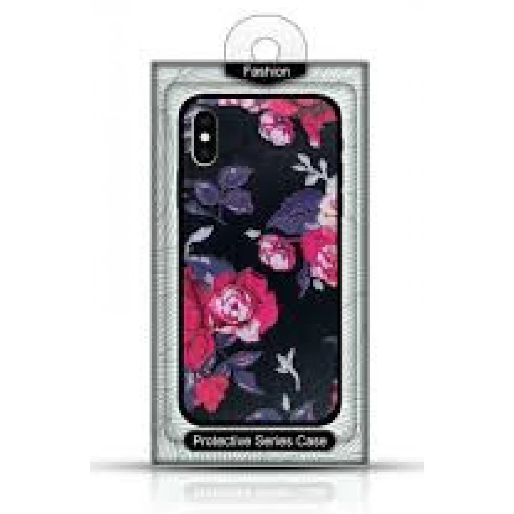 OEM 3D Flowers back plates Huawei P40 Lite crno OEM 3D Flowers back plates Huawei P40 Lite crno