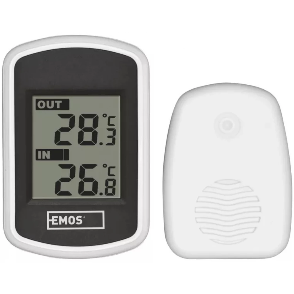 Kabelloses Innen-Außen-Thermometer ohne digitale