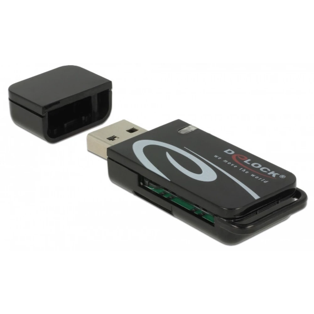 kalv forgænger undervandsbåd DELOCK 91602 Mini USB 2.0 card reader SD and Micro SD plug surface - iPon -  hardware and software news, reviews, webshop, forum