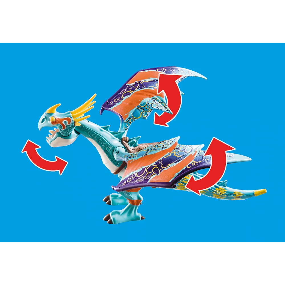 PLAYMOBIL Dragon Racing Astrid Stormfly figura set iPoncomp