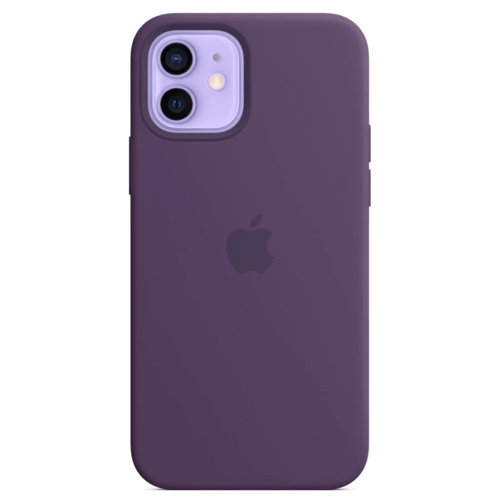 APPLE MagSafe rögzítésű silikon case iPhone 12/12 Pro ametist APPLE MagSafe rögzítésű silikon case iPhone 12/12 Pro ametist