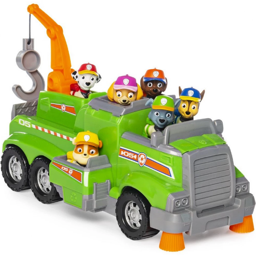 SPIN MASTER Paw patrol Total Team Rescues Rocky csapatszállítós garbage  truck set - iPon - hardware and software news, reviews, webshop, forum