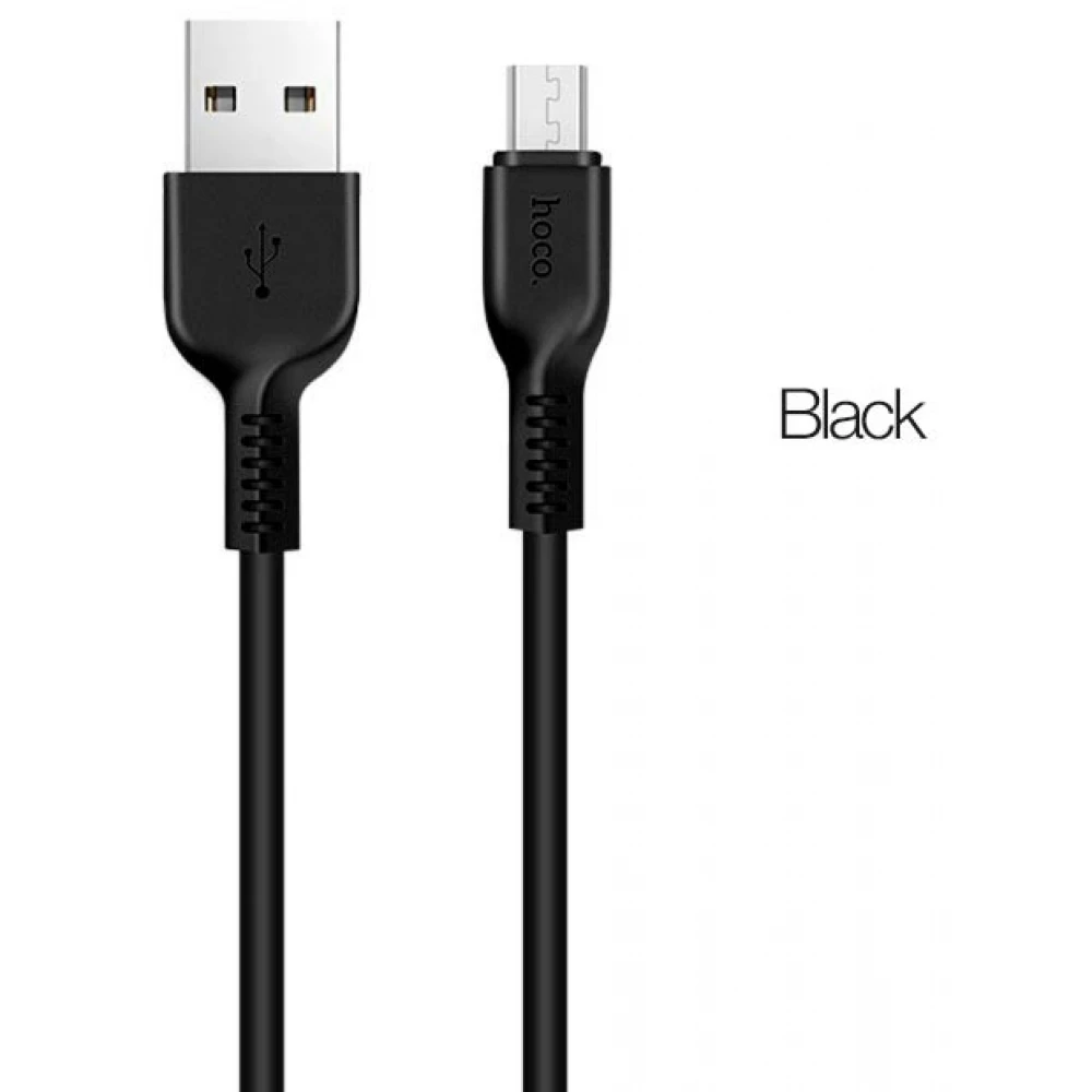 HOCO USB Micro USB Átalakító Fekete 50cm HC068884 HOCO USB Micro USB Átalakító Fekete 50cm HC068884