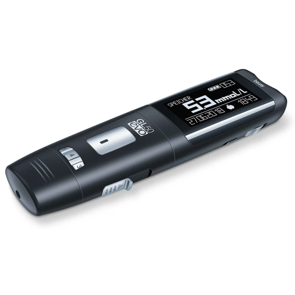 BEURER GL 50 evo mmol/L blood glucose monitor BEURER GL 50 evo mmol/L blood glucose monitor