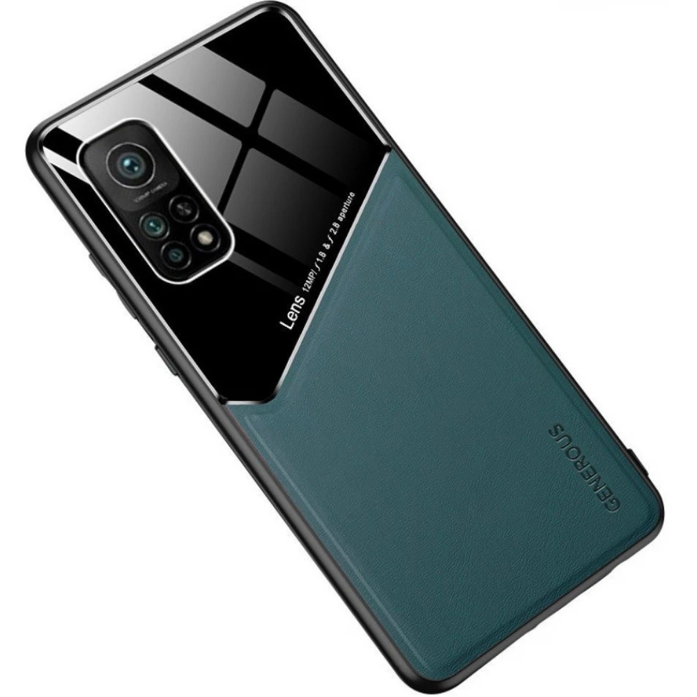 WOOZE Texture szilikon-bőr magnetic backplate Huawei Mate 20 verde