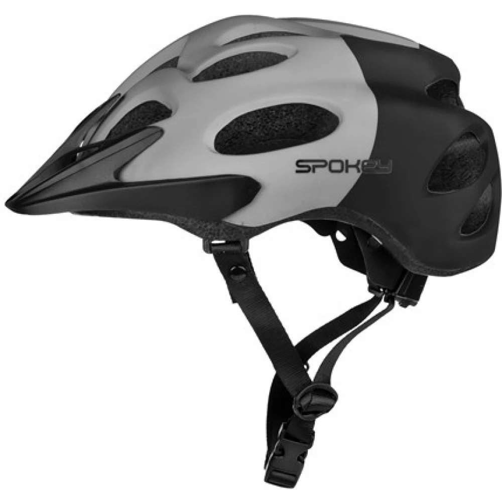 SPOKEY CHECKPOINT bukósisak 55-58 cm fekete-szürke SPOKEY CHECKPOINT bukósisak 55-58 cm fekete-szürke