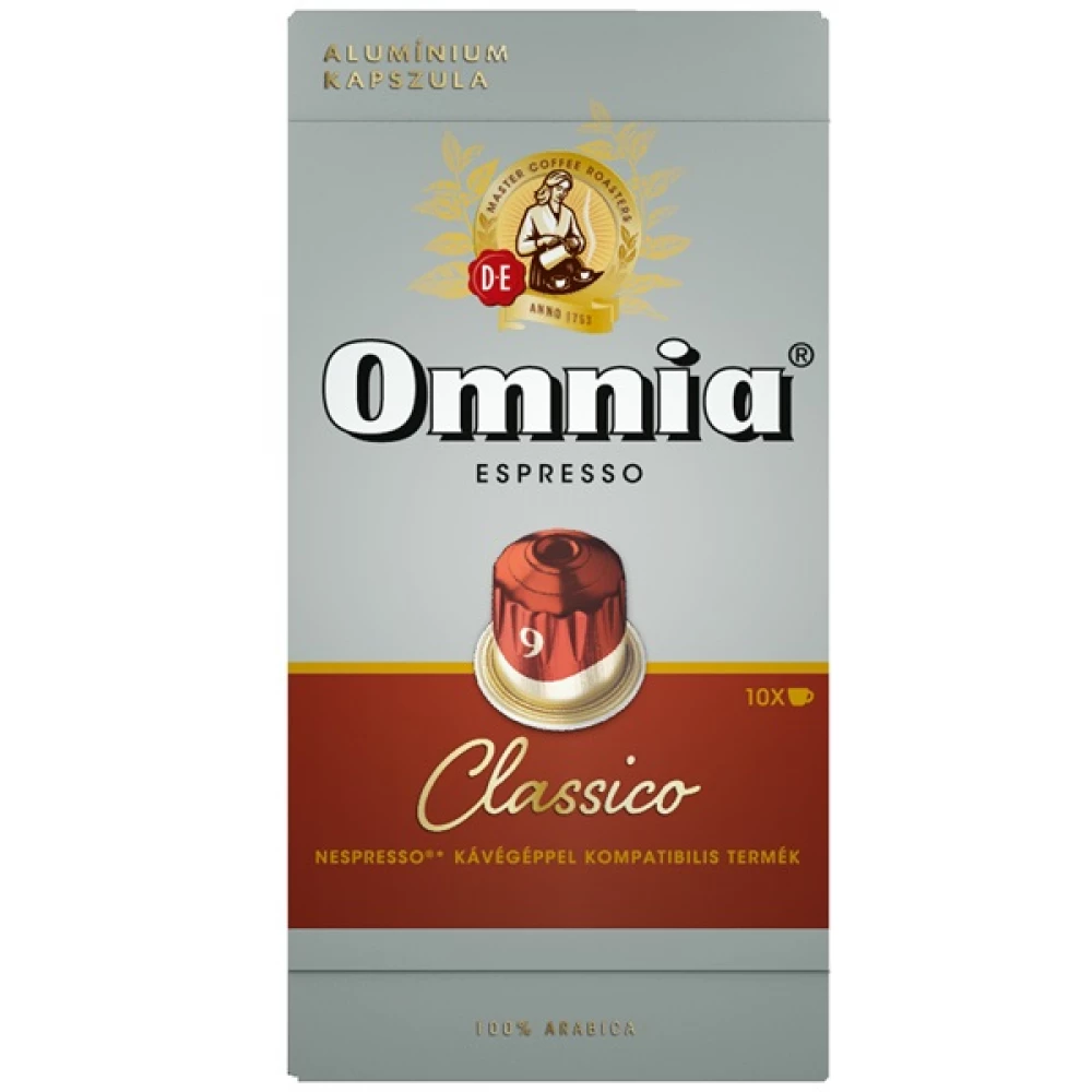 Autorisatie Voorkomen Wierook DOUWE EGBERTS Omnia Espresso Classico Nespresso compatible coffee capsule  10 pcs - iPon - hardware and software news, reviews, webshop, forum
