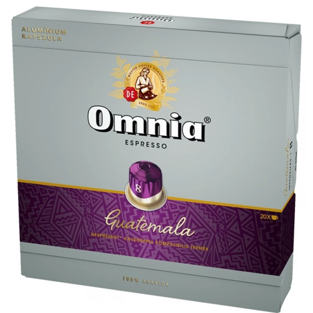 DOUWE EGBERTS Omnia Espresso Guatemala Nespresso capsule 20 pcs - iPon - hardware and software news, reviews, forum