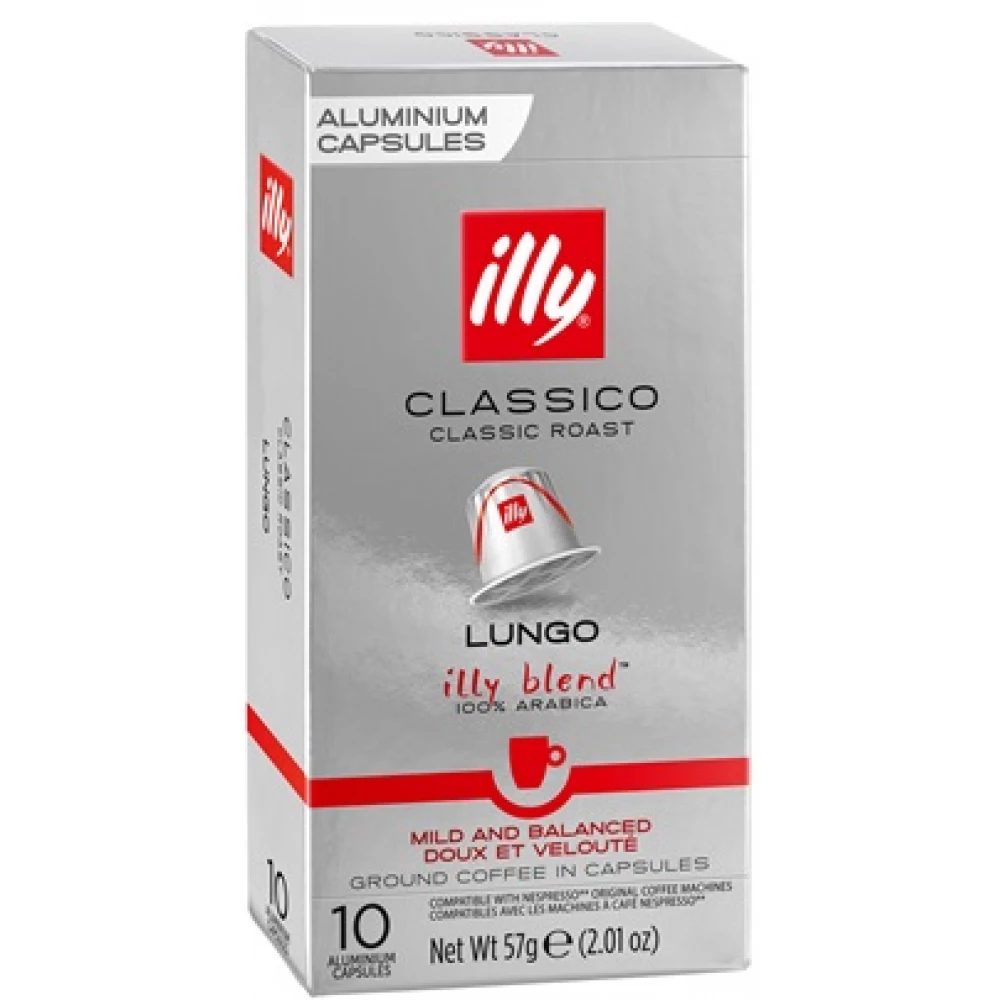 Initiativ Nervesammenbrud bundet ILLY Lungo Classico Nespresso compatible coffee capsule 10pcs - iPon -  hardware and software news, reviews, webshop, forum