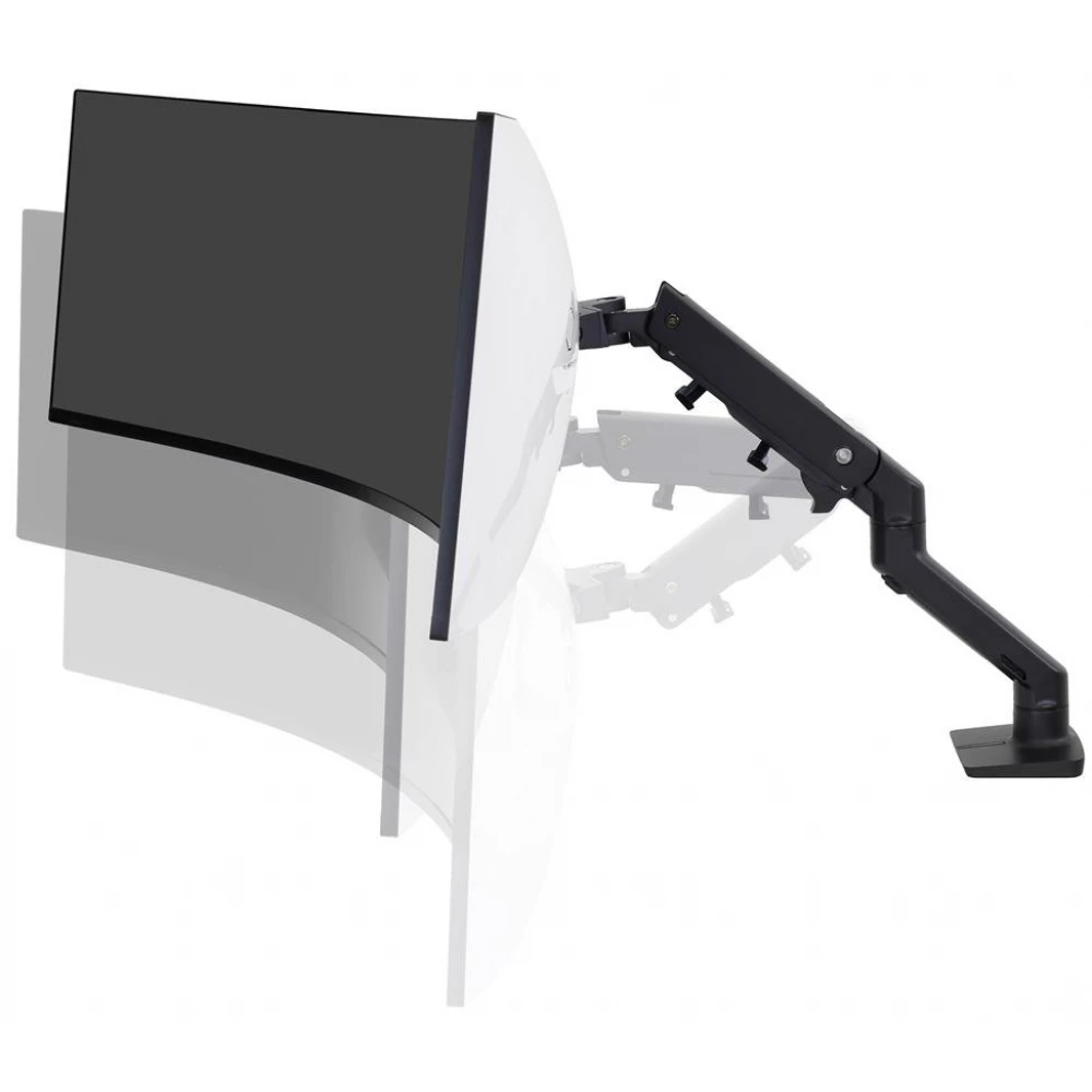 ERGOTRON HX Desk Monitor Arm with HD Pivot black