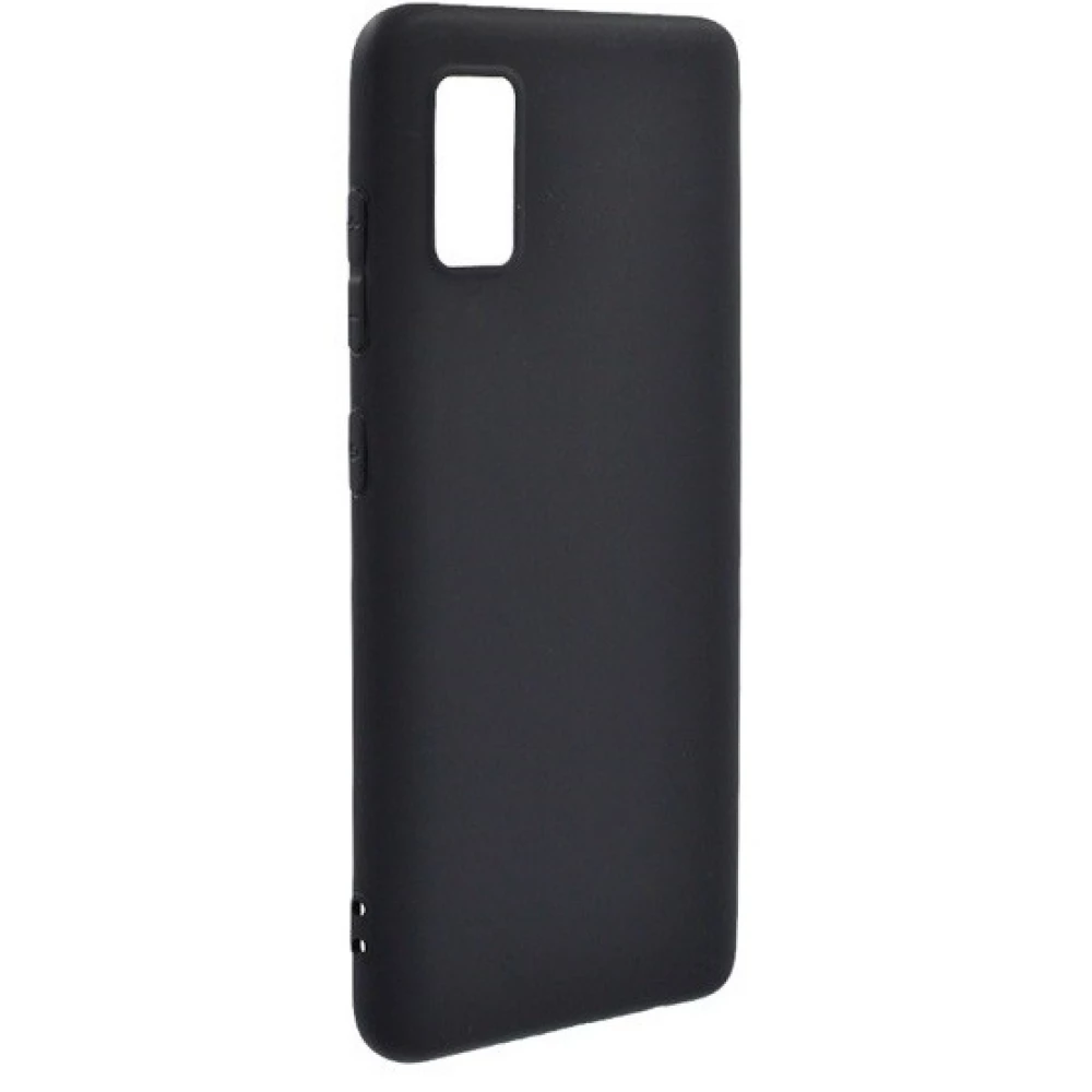 ZONE Silicon case Samsung Galaxy A41 black ZONE Silicon case Samsung Galaxy A41 black