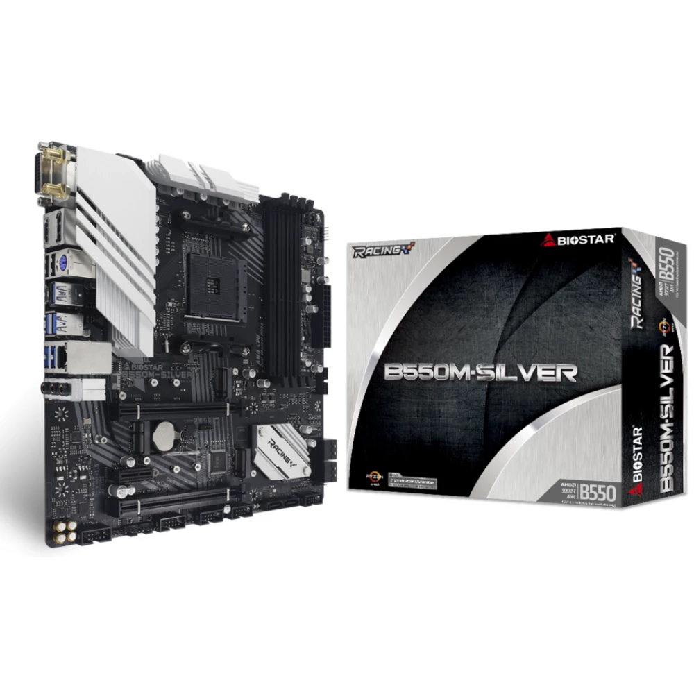 BIOSTAR B550M-SILVER Ver. 5.x BIOSTAR B550M-SILVER Ver. 5.x