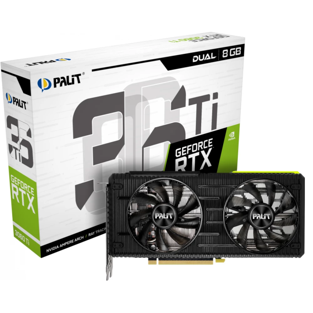 PALIT NE6306T019P2-190ADLH GeForce RTX 3060 Ti 8GB GDDR6 Dual LHR PCIE