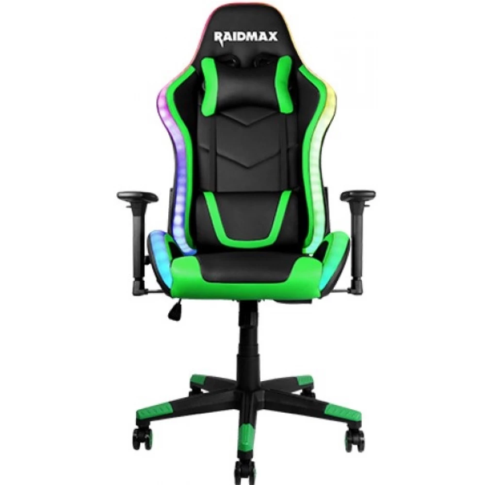 RAIDMAX Drakon DK925 Gamer chair ARGB black green iPon