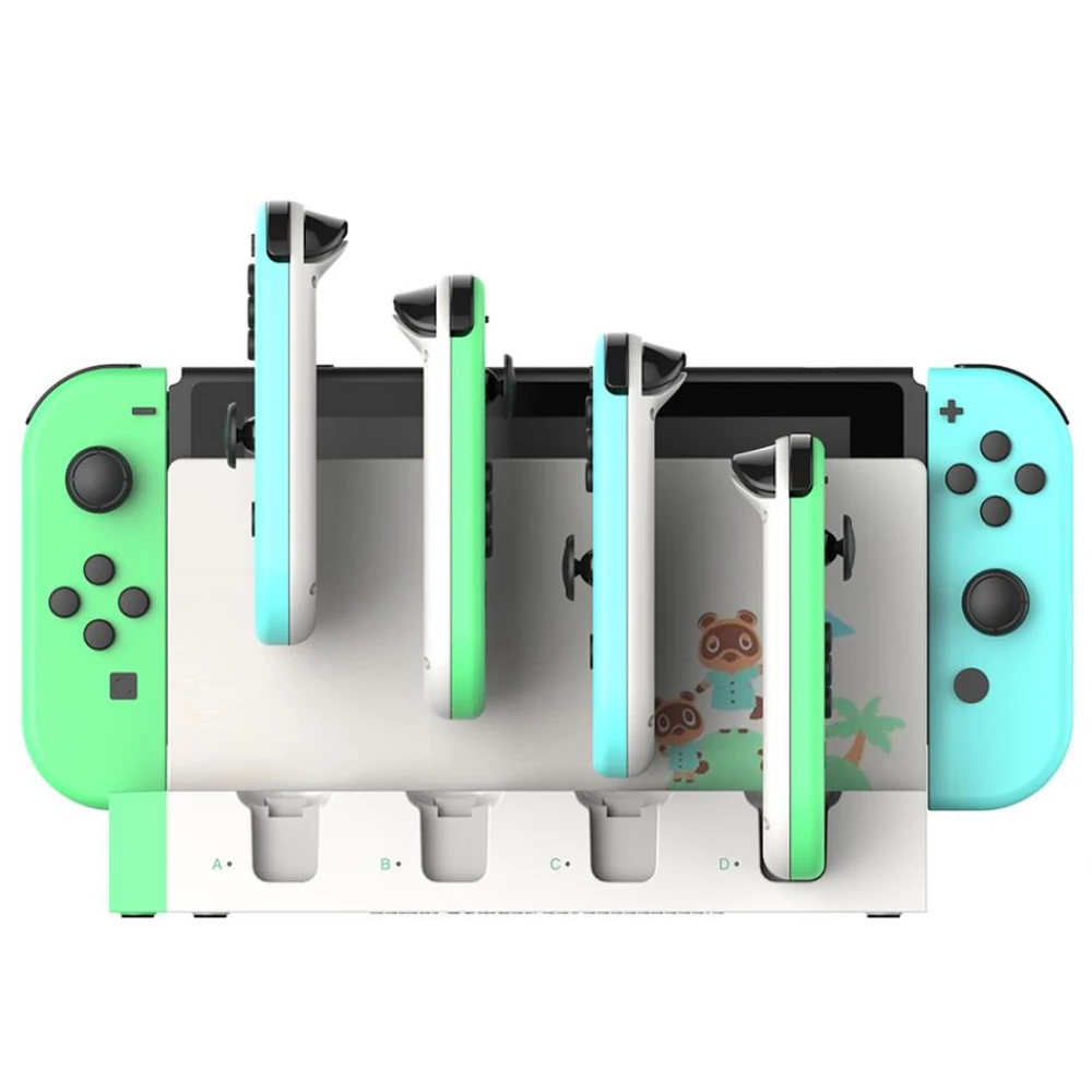 IPEGA PG 9186A Nintend Switch Joycon charger station white green iPoncomp