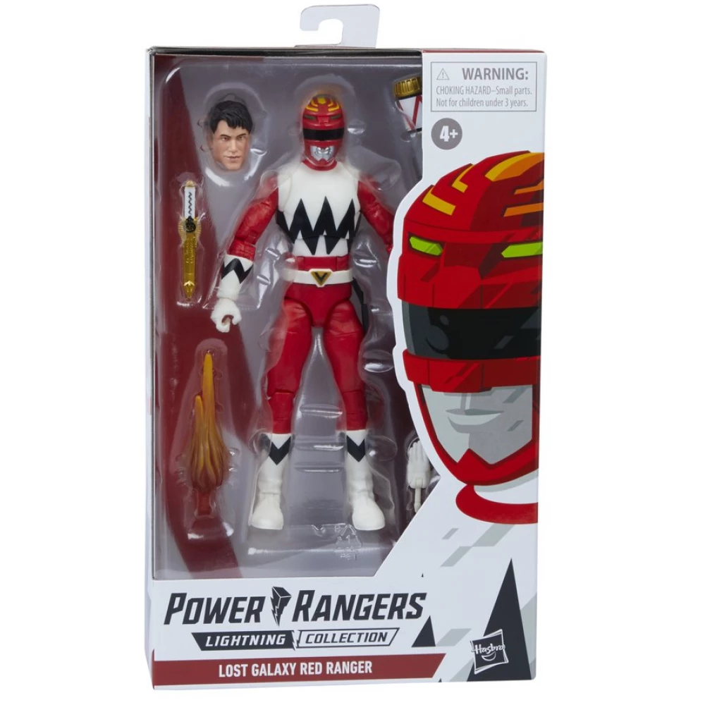 HASBRO Power Rangers Lost Galaxy Lightning Collection Red Ranger figura