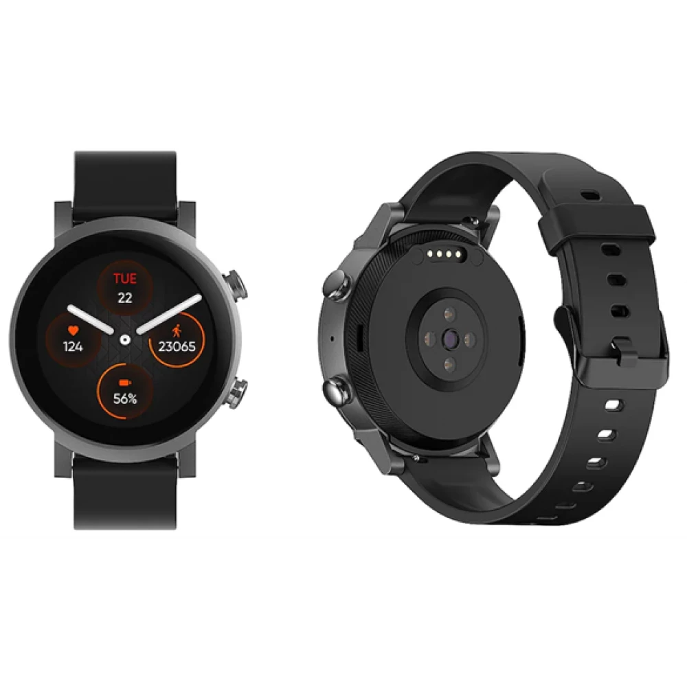 Mobvoi TicWatch E3 Smart Watch, Panther Black