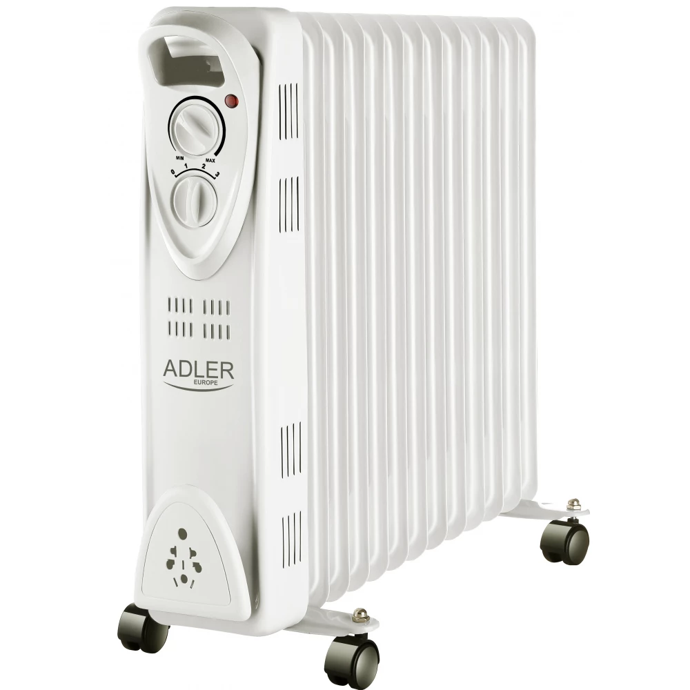 ADLER AD oil radiator 13 ribbed 2500 W white iPon - hardware and software news, reviews, webshop,
