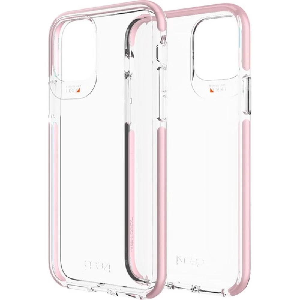 GEAR4 Piccadilly Rezistent la șocuri toc iPhone 11 aur roz