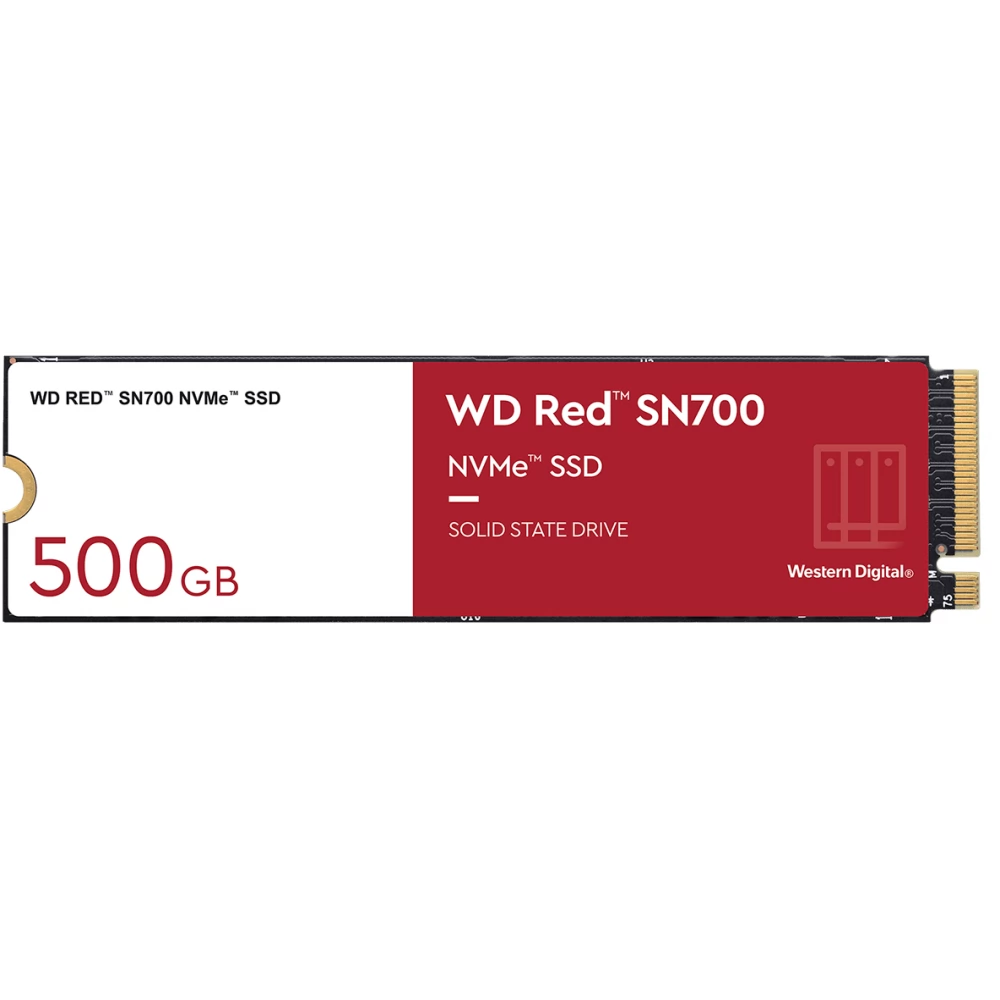 Western Digital 500GB Red SN700 M.2 PCIe M.2 2280 WDS500G1R0C