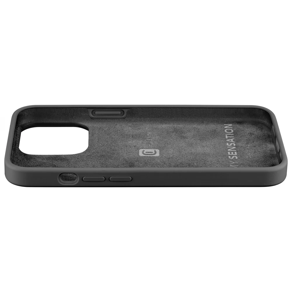 CELLULARLINE Sensation Soft-touch silikon case iPhone 13 Mini crno