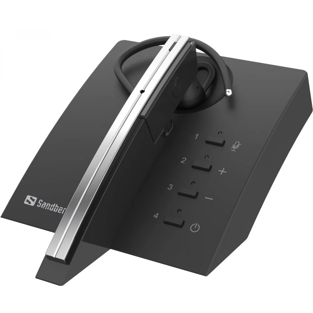 SANDBERG 126-25 Bluetooth Earset Business Pro crne i srebrne