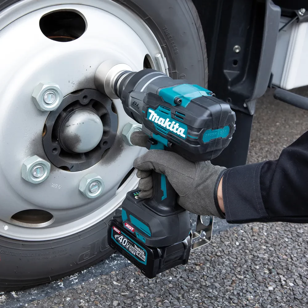 MAKITA TW001GZ Akkus impact wrench fuselage 3 4 40V akku and charger without iPoncomp