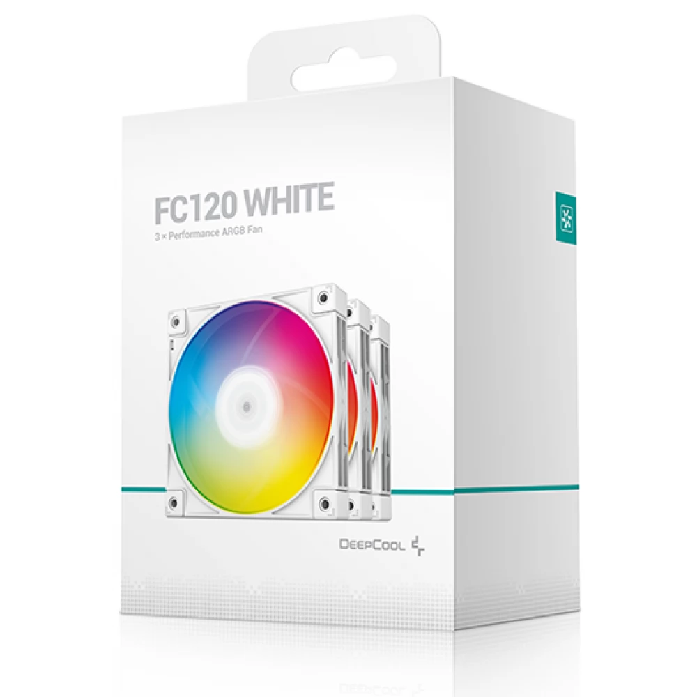 DEEPCOOL FC120-3 IN 1 3 pieces set white - iPoncomp.com