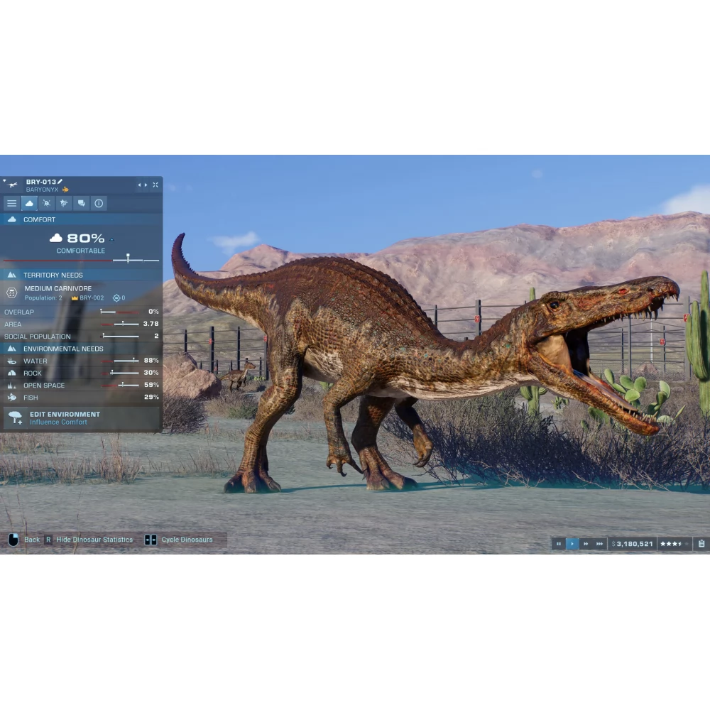 Jurassic World Evolution, Software