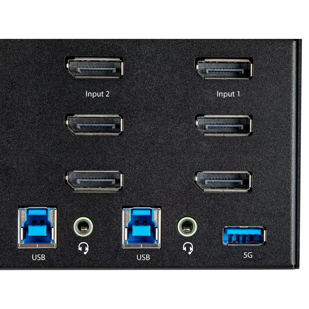 STARTECH 2 Port Triple Monitor DisplayPort KVM Switch iPon hardware