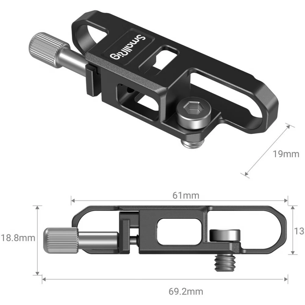 SMALLRIG T5 Portable SSD cable clamp for BMPCC 6K