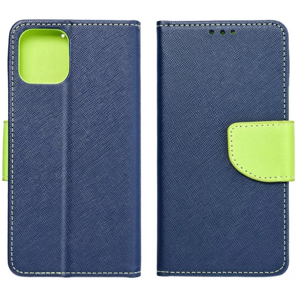 ZONE Fancy Book Na stranu procvat case stand Samsung Galaxy A52/A52 5G/A52s 5G tamno plavo