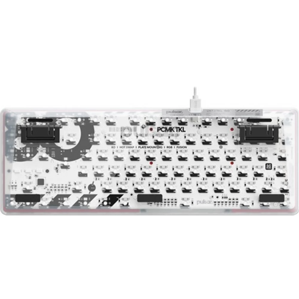 PULSAR GAMER PCMK Hotswap TKL 80% Barebone ISO keyboard white - iPon