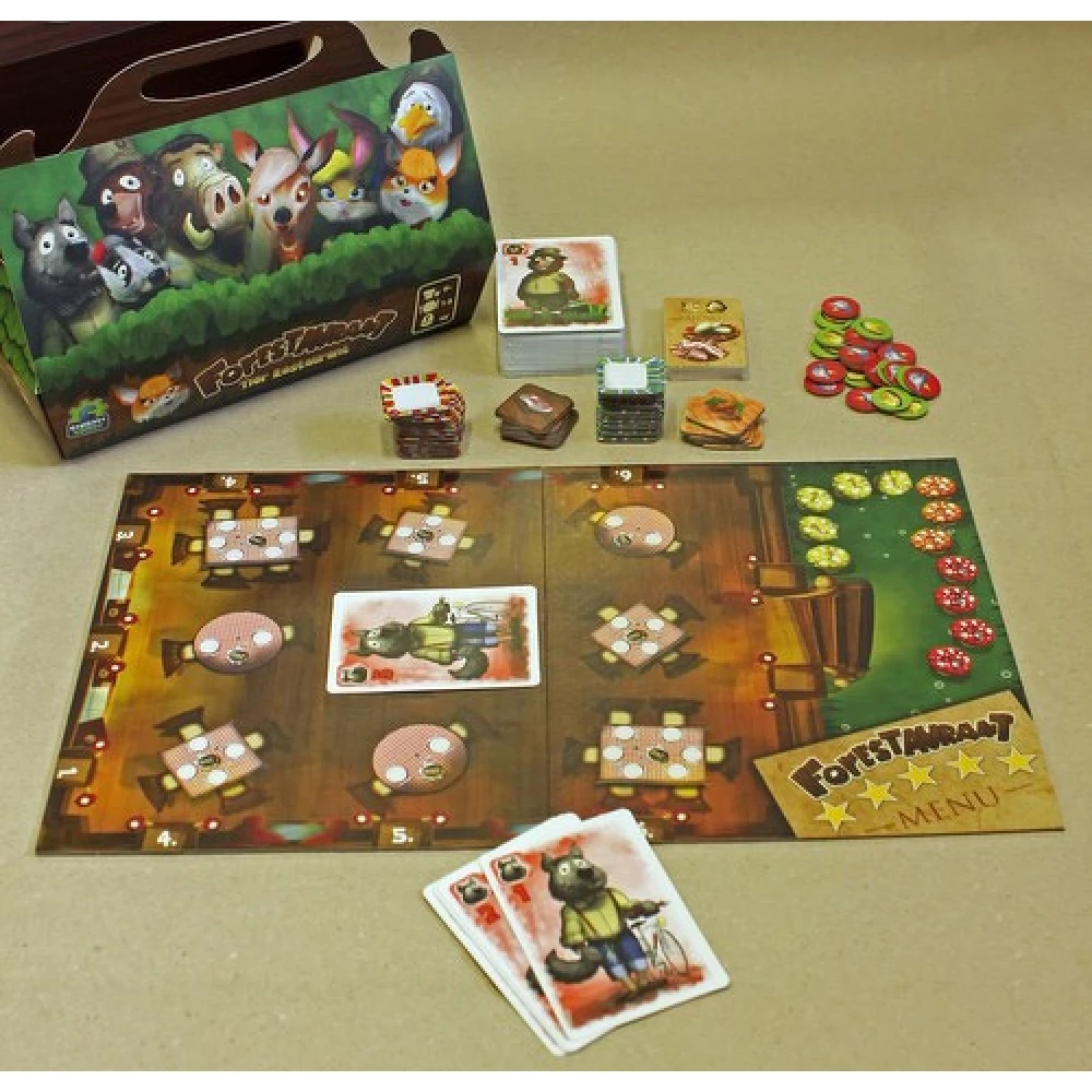 GYEREKJATEK Forestaurant board game