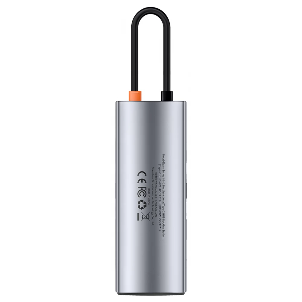 BASEUS Hub Adapter 7in1 USB-C to 2x USB 3.0 + HDMI + USB-C PD
