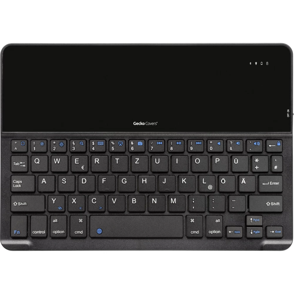 GECKO COVERS iPad 10.2 (2019/2020) With keyboard case black