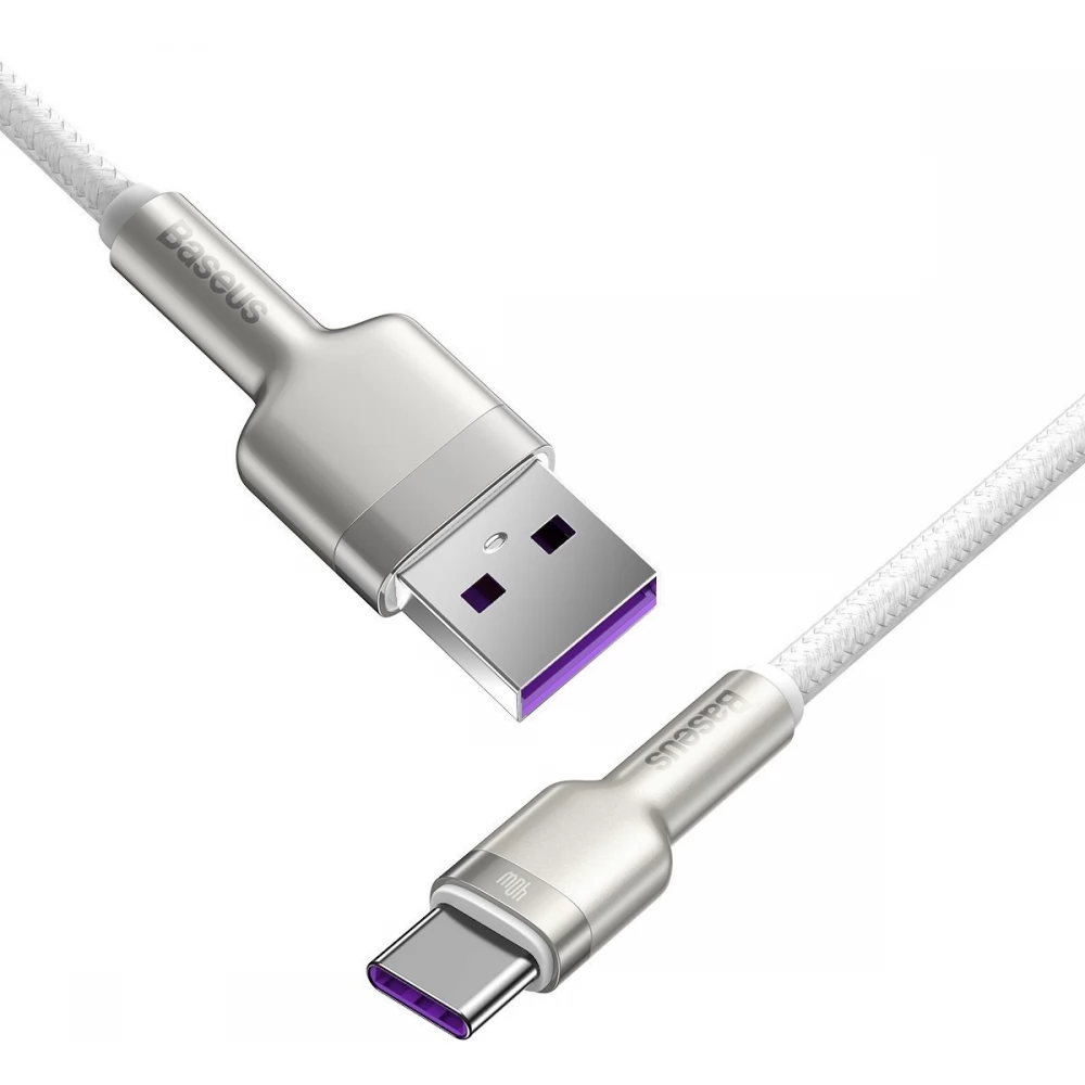 BASEUS USB 2.0 Type C Convertor Alb 2m CATJK-B02
