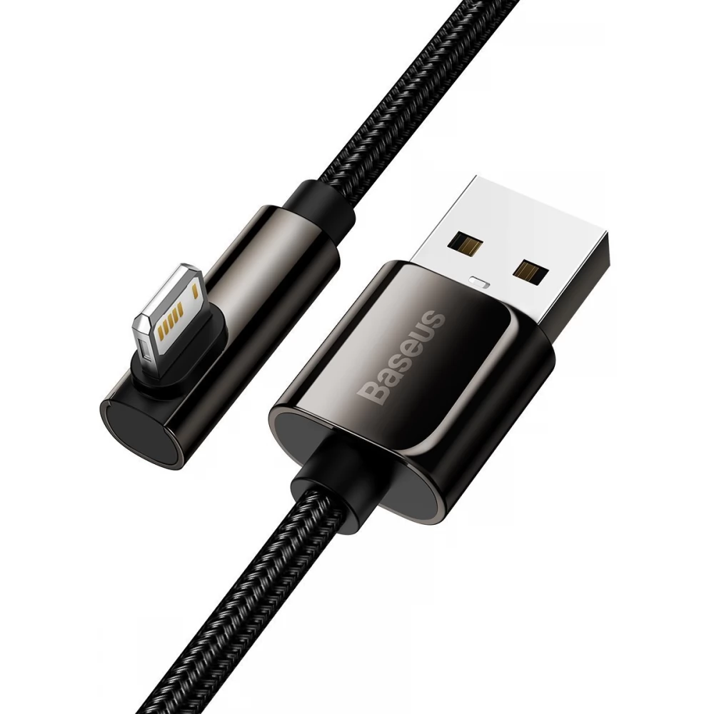 BASEUS USB 2.0 Type C Lightning Ladegerät / Datenkabel Schwarz 2m CALCS-A01