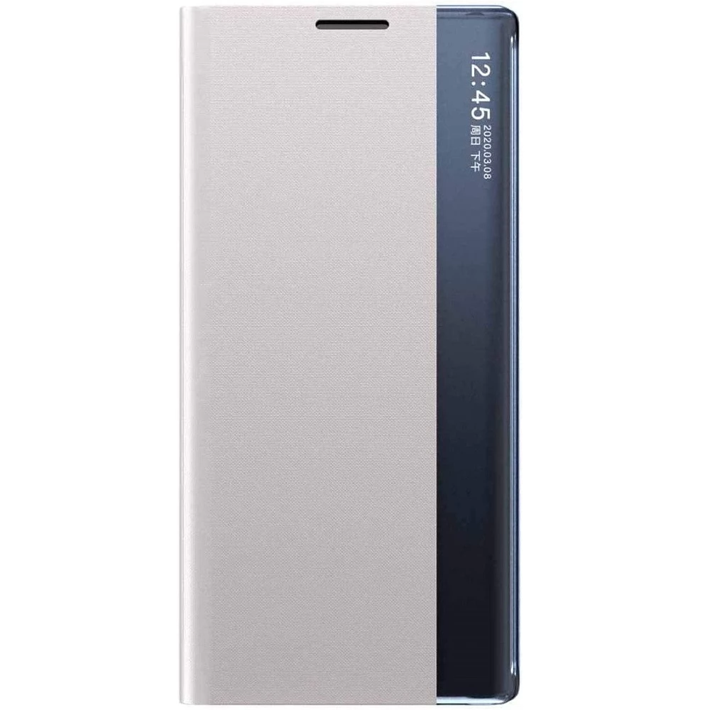 WOOZE Look Inside Auf die Seite Blühen Hülle Xiaomi Redmi Note 8T Silber